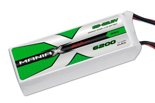 ManiaX LiPo 22.2V 6200mAh 35C