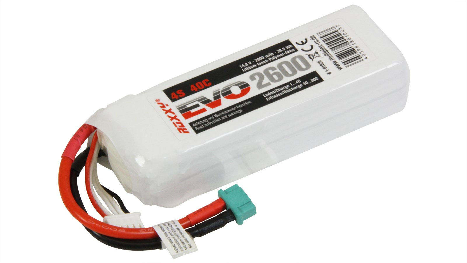 ROXXY EVO LiPo 4-2600M 40C