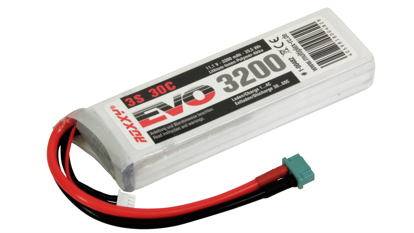 ROXXY EVO LiPo 3-3200M 30C