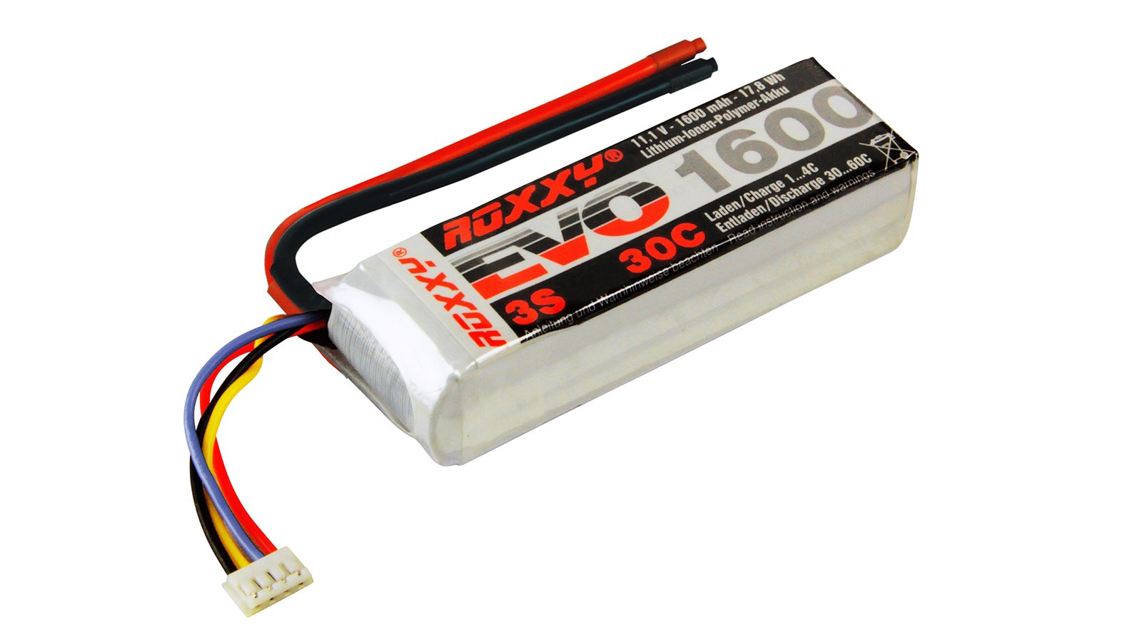 ROXXY EVO LiPo 3-1600 30C