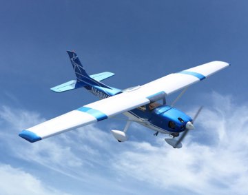 Cessna Turbo Skylane 182 1725mm 46-55 ARF Pearl Blue