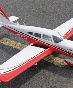 Seagull Piper Cherokee ARF 153cm wingspan 10-15cc - Red