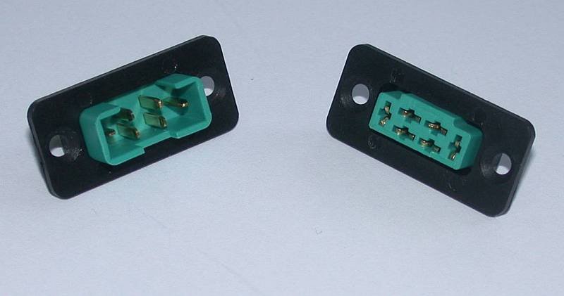 Holder til Multiplex MPX stik, kort 5 stk. - Billede 2