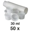 Mixe kop PP 30ml 50 stk.
