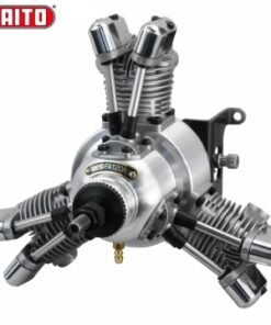 FA-120R3 20cc 4-takts 3-cyl Stjärnmotor Metanol